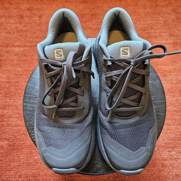 Salomon Women's X Reveal Trail hiking Shoes Size 7.5 LIKE NEW Basalm Green - Picture 10 of 11